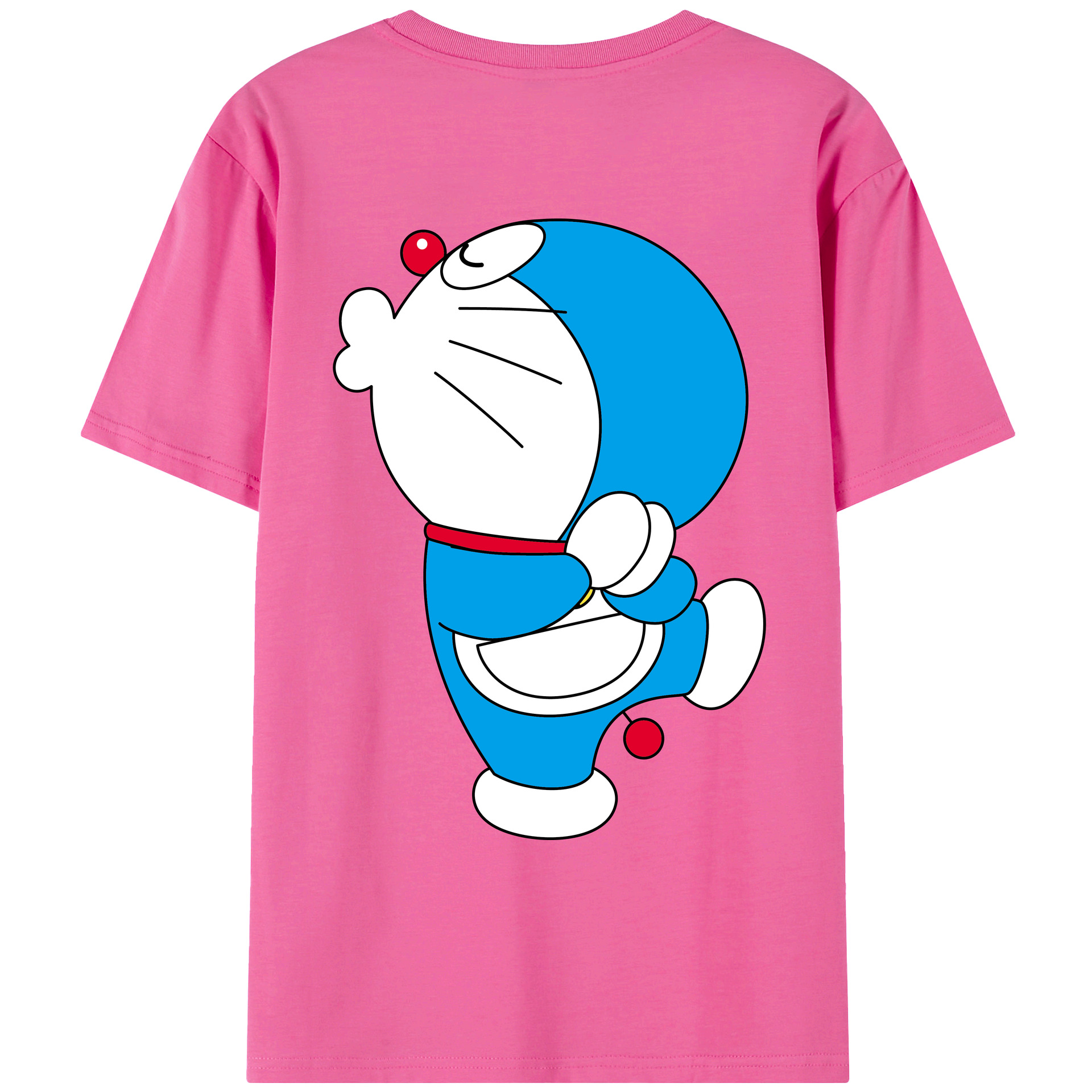 （画像用） ドラえもん Doraemon レディース半袖Tシャツ(バックプリント)